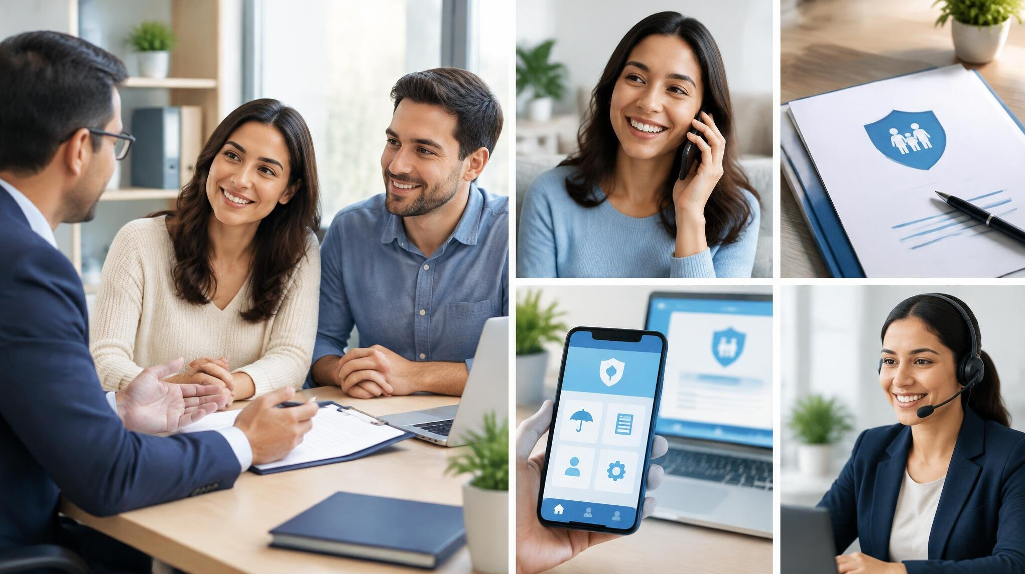 client consulting with advisor